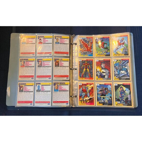 Marvel 1991 Super Heroes Series 2 Trading Cards Full Collection #1-162 - Picture 4 of 11